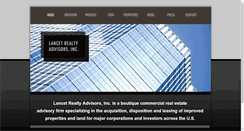 Desktop Screenshot of lancetrealtyadvisors.com